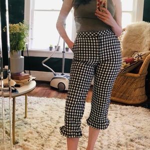 Gingham Pants